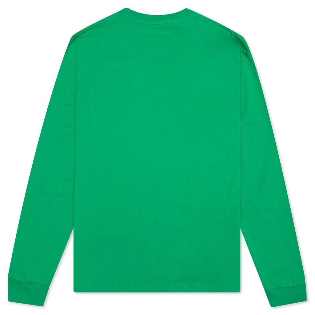 商品Brain Dead|Brain Dead Tele Eyes Long Sleeve - Kelly Green,价格¥244,第2张图片详细描述