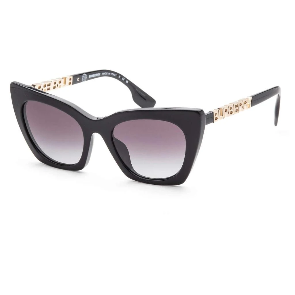 商品Burberry|Burberry Women's Black Cat-Eye Sunglasses,价格¥870,第1张图片