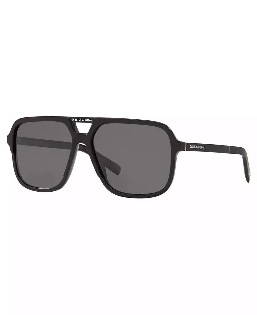 商品Dolce & Gabbana|Men's Polarized Sunglasses, DG4354,价格¥2965,第1张图片