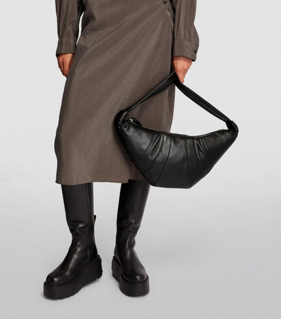商品Lemaire|Medium Leather Croissant Shoulder Bag,价格¥7655,第7张图片详细描述