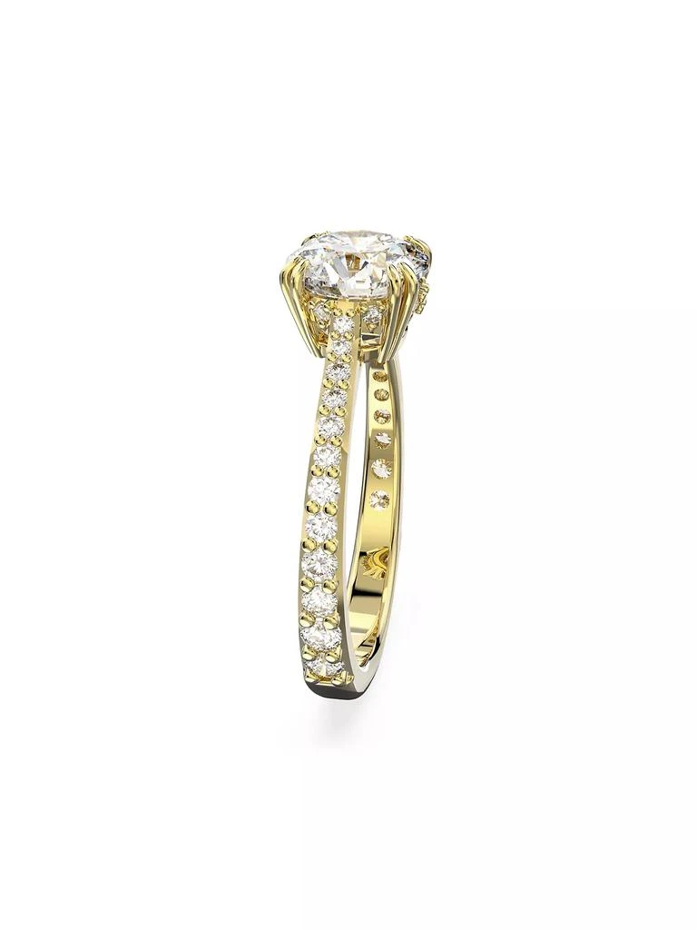 商品Swarovski|Stilla Rhodium-Plated &amp; Crystal Cocktail Ring,价格¥1267,第3张图片详细描述