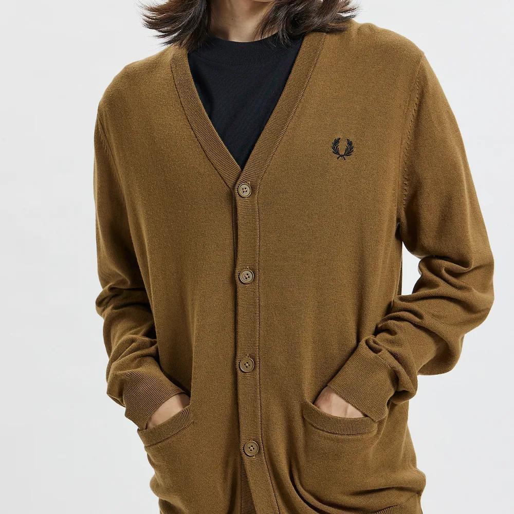 商品Fred Perry|Fred Perry Classic Merino Wool and Cotton-Blend Cardigan,价格¥1092,第5张图片详细描述