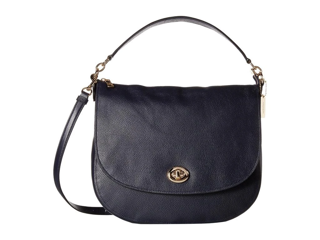 商品Coach|Pebbled Turnlock Hobo,价格¥1446,第1张图片