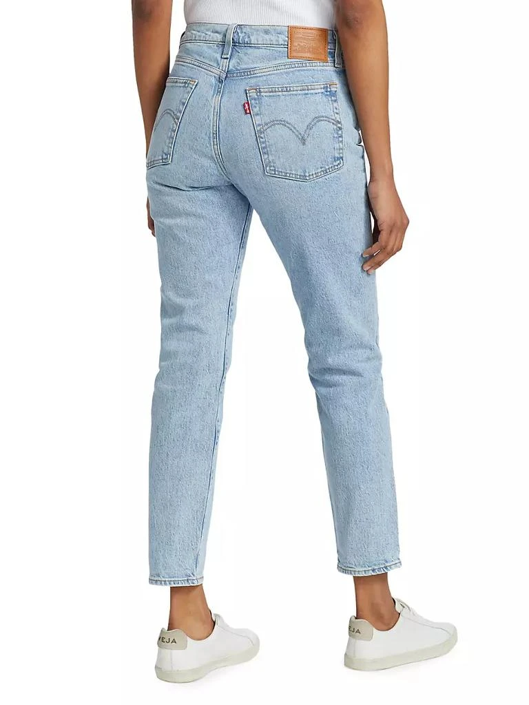 商品Levi's|Wedgie Icon High-Rise Tapered Jeans,价格¥208,第5张图片详细描述