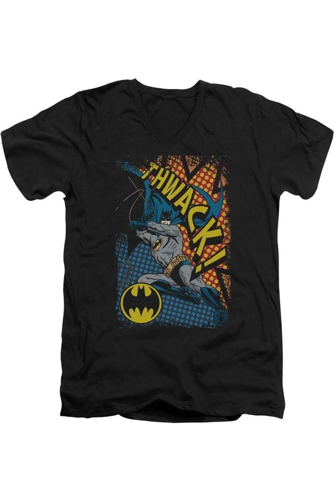 商品Gildan|Batman Thwack Short Sleeve Adult V Neck Tee / T-Shirt,价格¥229,第1张图片