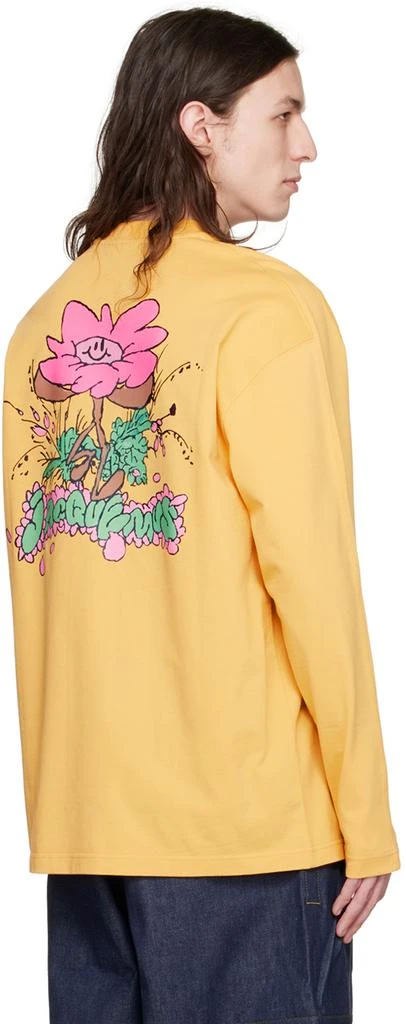 商品Jacquemus|Yellow 'Le T-Shirt Desenho' Long Sleeve T-Shirt,价格¥916,第3张图片详细描述