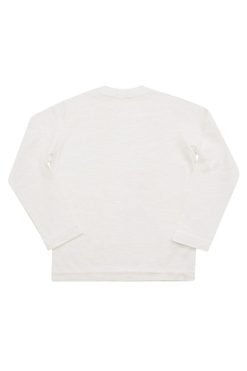 T-Shirt with long sleeves and patch AB019263 V0093 商品