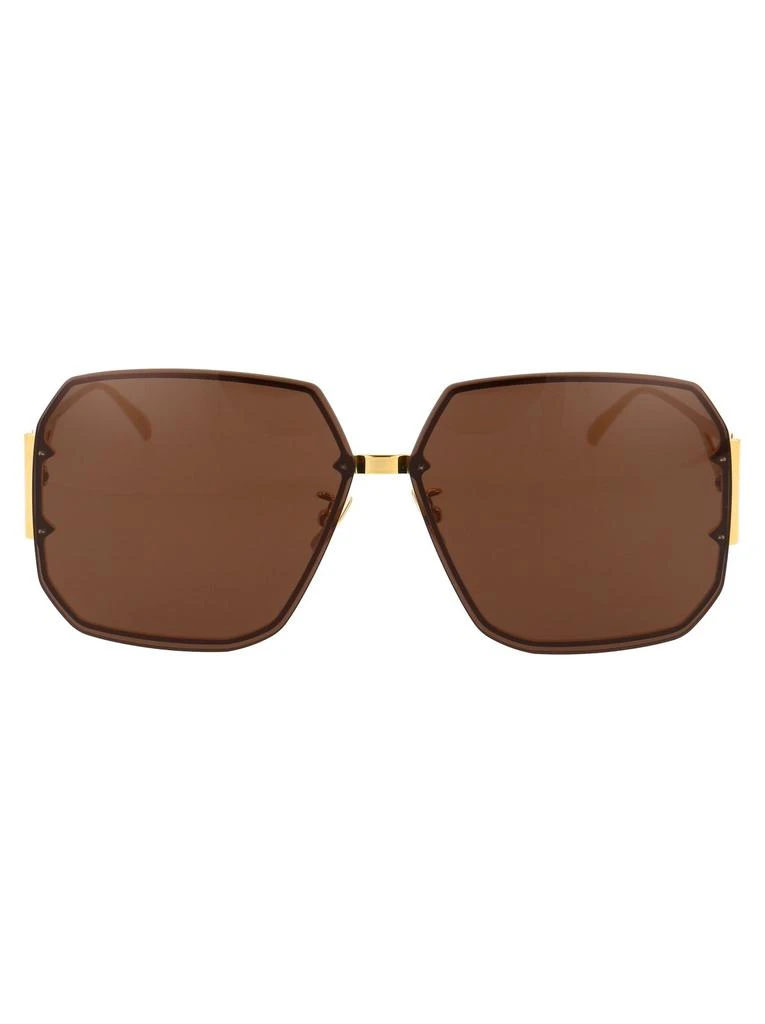 商品Bottega Veneta|Bottega Veneta Eyewear Square Frame Sunglasses,价格¥1990,第1张图片