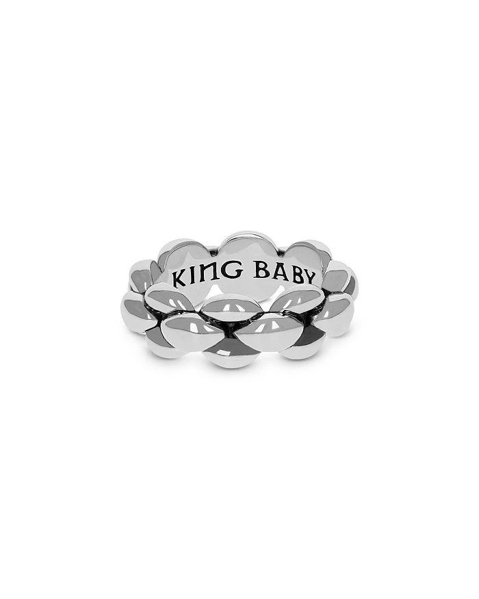 商品King Baby|Medium Infinity Link Ring,价格¥2080,第1张图片详细描述