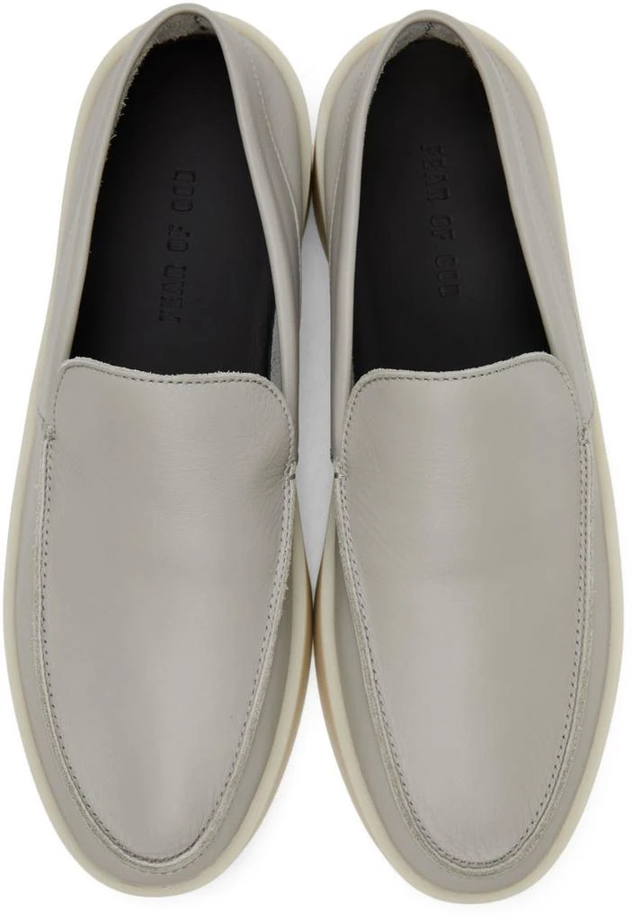 商品Fear of god|Grey Leather 'The Loafer' Loafers,价格¥3349,第5张图片详细描述