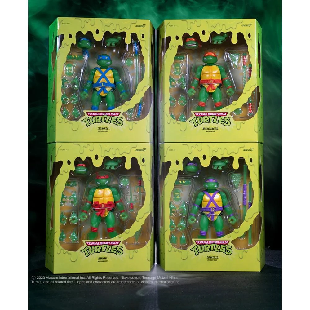 商品Super 7|Teenage Mutant Ninja Turtles Michelangelo Mutagen Ooze Glow 7" Ultimates, Action Figure,价格¥359,第5张图片详细描述