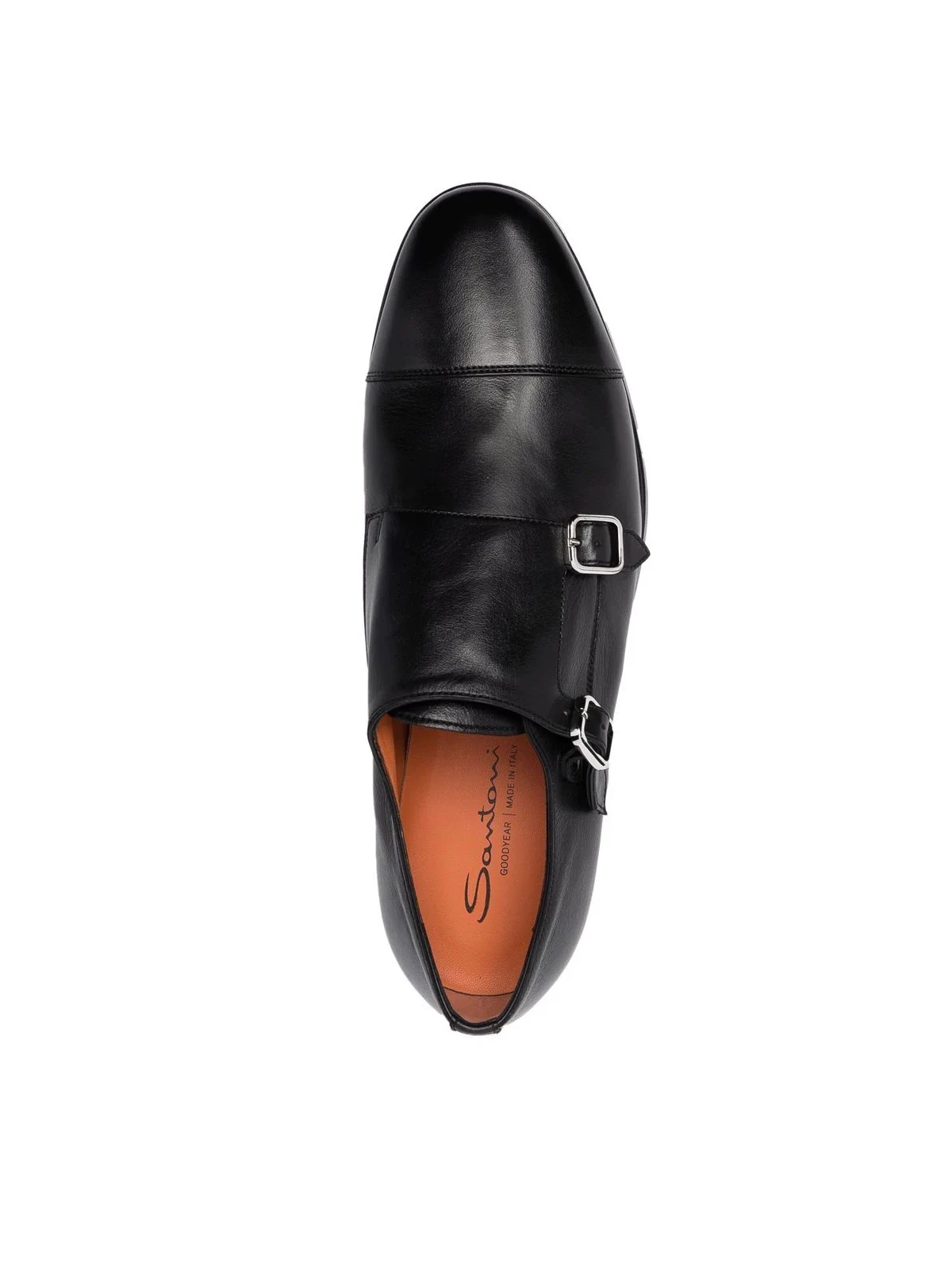 商品【商品预售7天】 Santoni|Santoni 男士商务正装鞋 MCNC17910SB3EBUFN01 黑色,价格¥3689,第4张图片详细描述