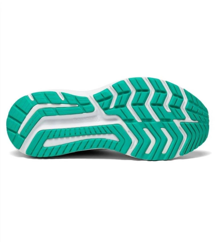商品Saucony|Women's Omni 20 Running Shoes - Wide Width In Alloy/jade,价格¥833,第5张图片详细描述