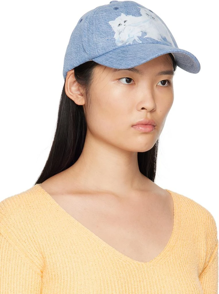 商品Acne Studios|Blue Printed Cap,价格¥1498,第2张图片详细描述