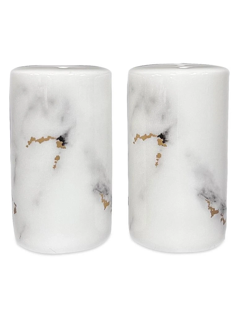商品Prouna|Marble Venice Fog Marble Venice Fog Salt & Pepper Shaker,价格¥431,第1张图片详细描述