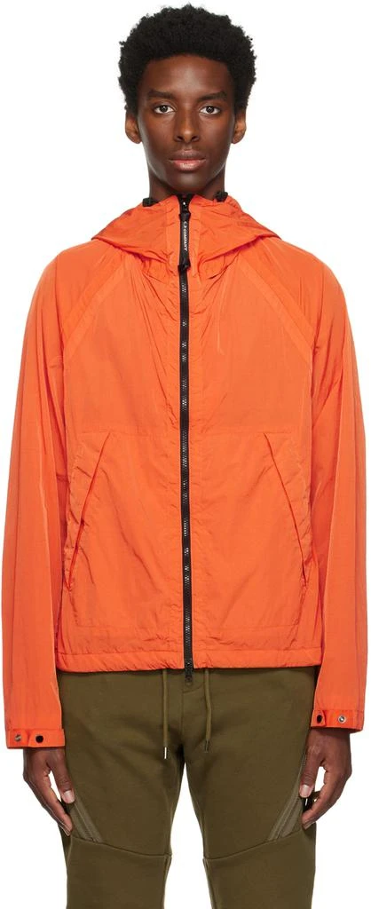 商品C.P. Company|Orange Integrated Goggles Jacket,价格¥1641,第1张图片