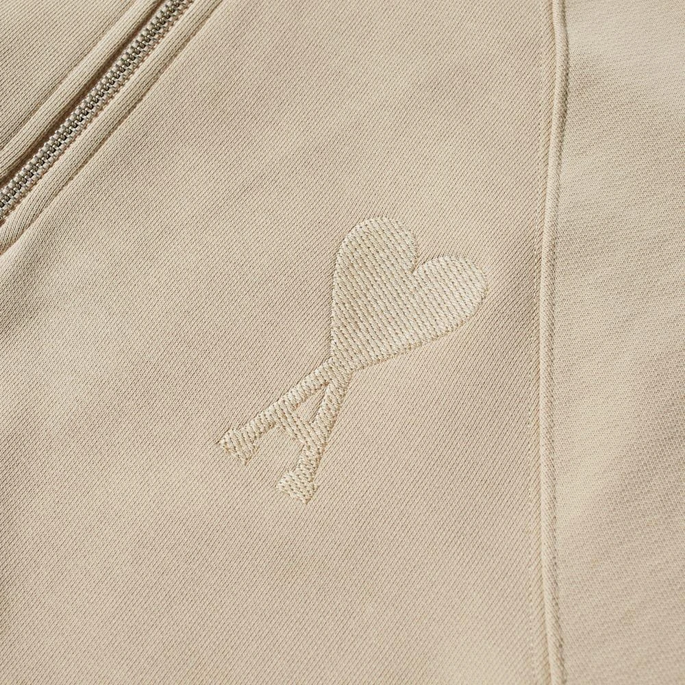 商品AMI|AMI Tonal Heart Half Zip Sweat,价格¥1683,第3张图片详细描述