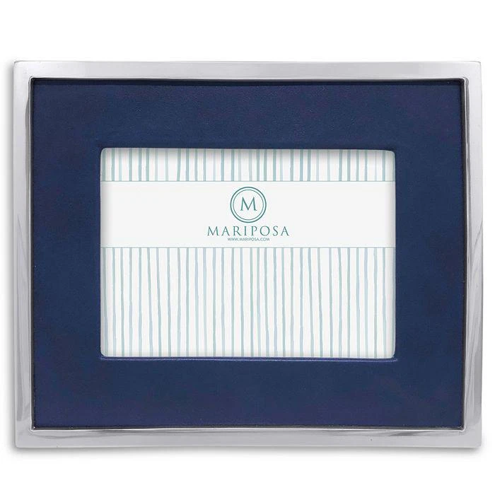商品Mariposa|Mariposa Leather with Metal Border Frame, 5" x 7",价格¥1000,第1张图片