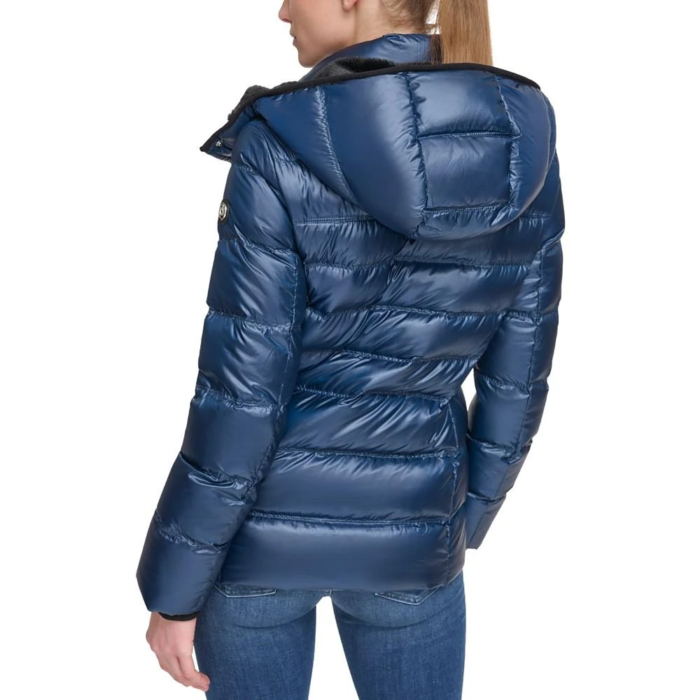 商品Calvin Klein|Women's Shine Hooded Down Puffer Coat,价格¥1463,第2张图片详细描述