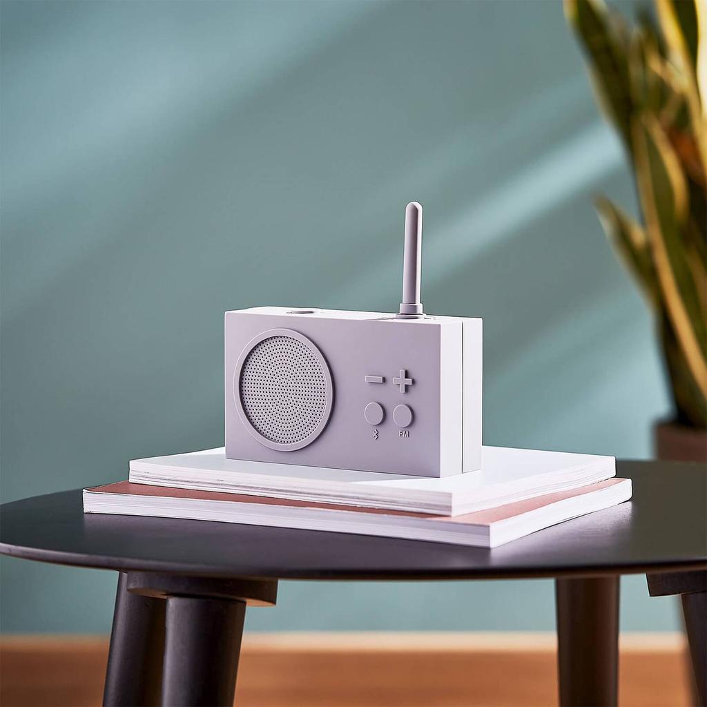 Lexon TYKHO 3 FM Radio and Bluetooth Speaker - Ultimate Grey商品第5张图片规格展示