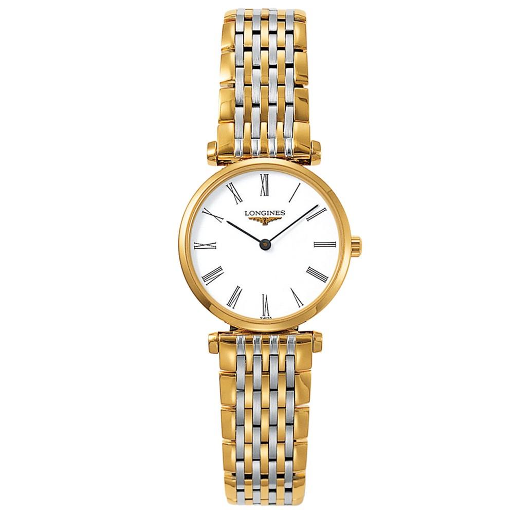 Women's La Grande Classique de Longines Two Tone Stainless Steel Bracelet Watch L42092117商品第1张图片规格展示