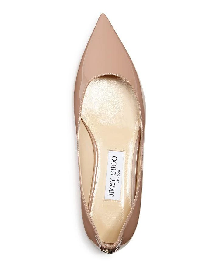 商品Jimmy Choo|Women's Love Pointed Toe Ballet Flats,价格¥4726,第3张图片详细描述