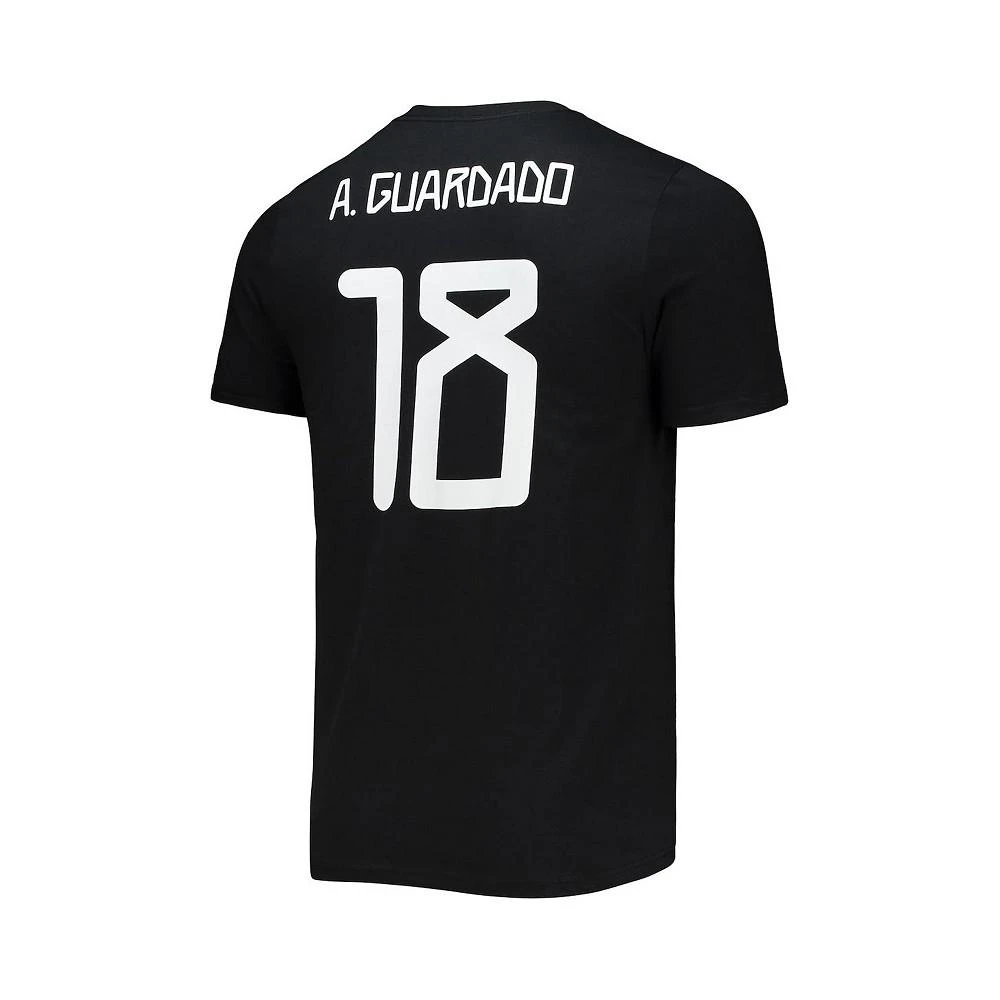 商品Adidas|Men's Andres Guardado Black Mexico National Team Amplifier Name and Number T-shirt,价格¥226,第4张图片详细描述