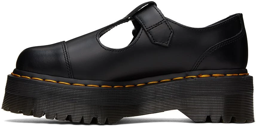 商品Dr. Martens|女式 黑色 Bethan 光滑厚底牛津鞋,价格¥816,第3张图片详细描述