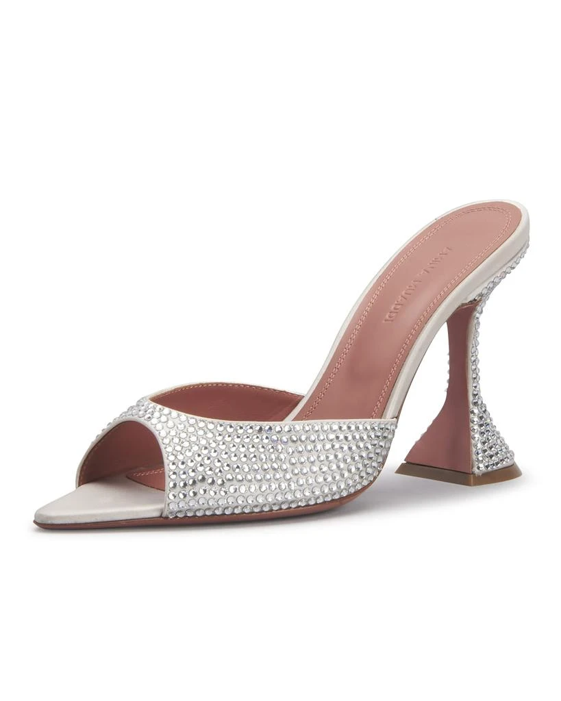 商品Amina Muaddi|Caroline Crystal Mule Sandals,价格¥3746,第2张图片详细描述