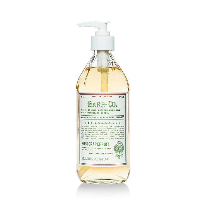 商品Barr-Co.|Fir & Grapefruit Liquid Hand Soap,价格¥240,第1张图片