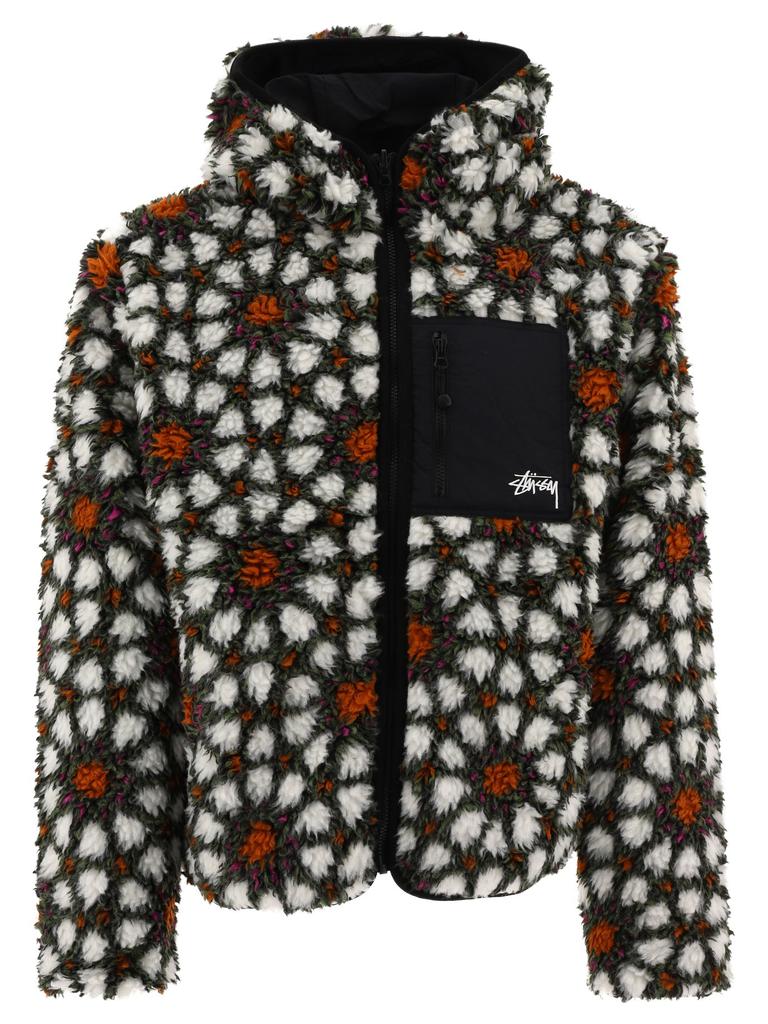 "Pattern Sherpa" fleece jacket商品第1张图片规格展示