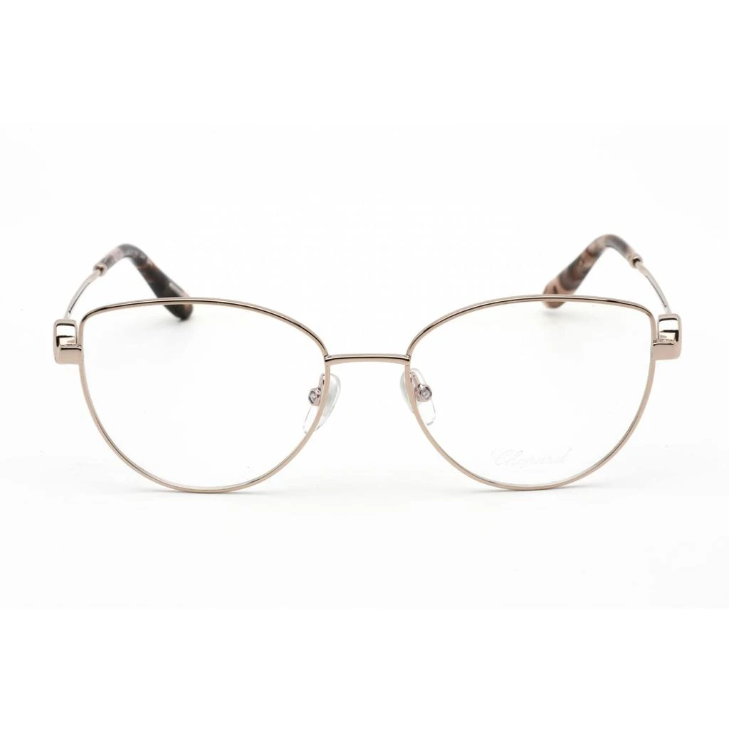 商品Chopard|Chopard Women's Eyeglasses - Clear Demo Lens Shiny Rose Gold Frame | VCHG02S 0A39,价格¥2592,第2张图片详细描述