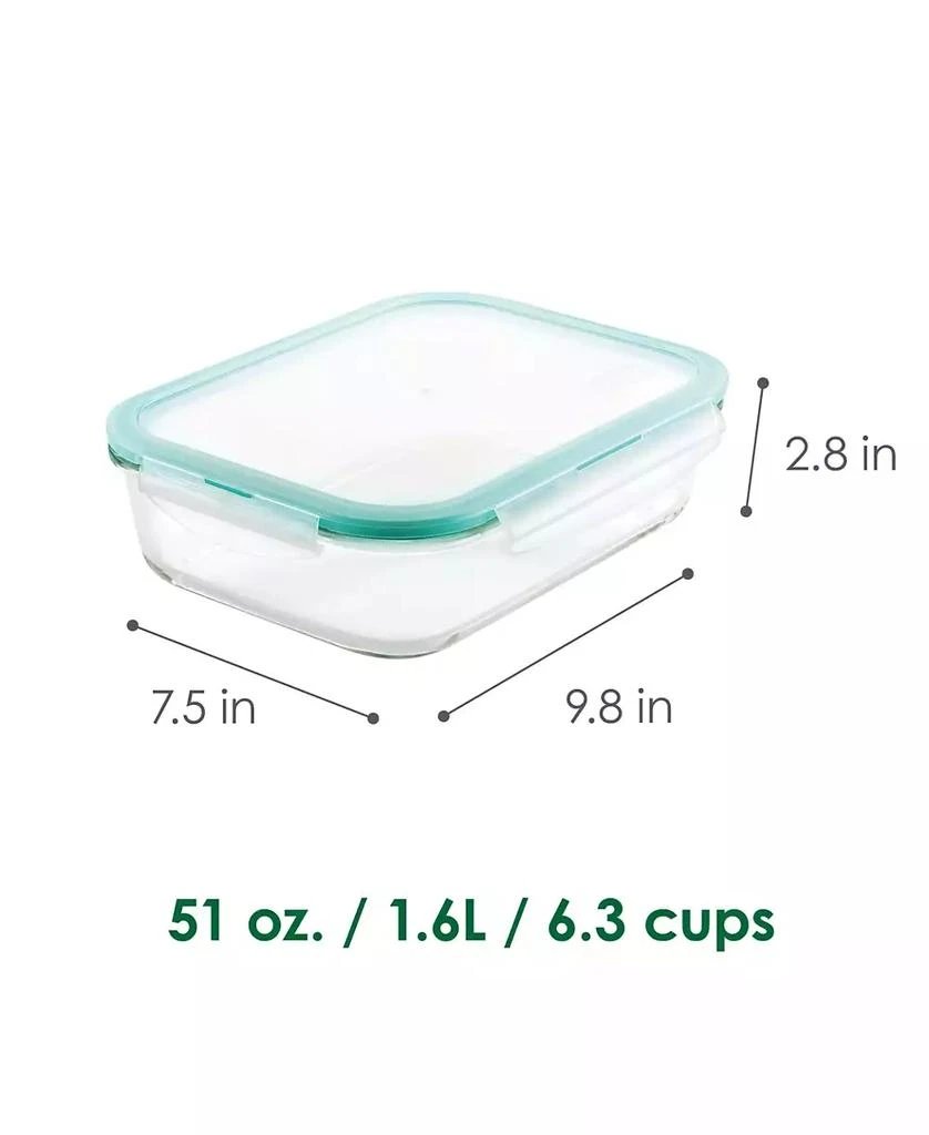 商品Lock & Lock|Purely Better™ 4-Pc. Food Storage Containers, 51-Oz.,价格¥313,第5张图片详细描述
