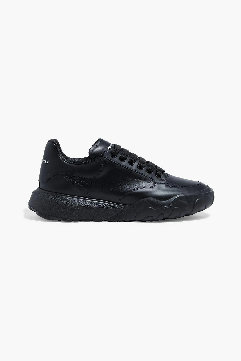 商品Alexander McQueen|Leather exaggerated-sole sneakers,价格¥2807,第1张图片