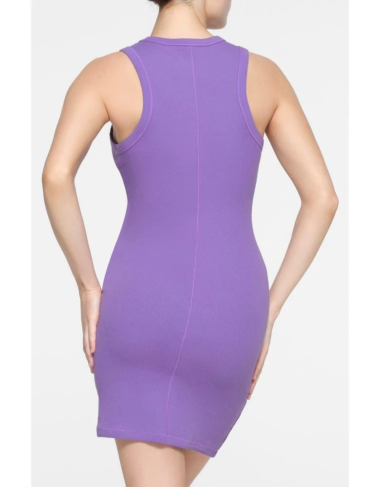 商品SKIMS|Stretch Cotton Rib Tank Dress,价格¥196,第2张图片详细描述