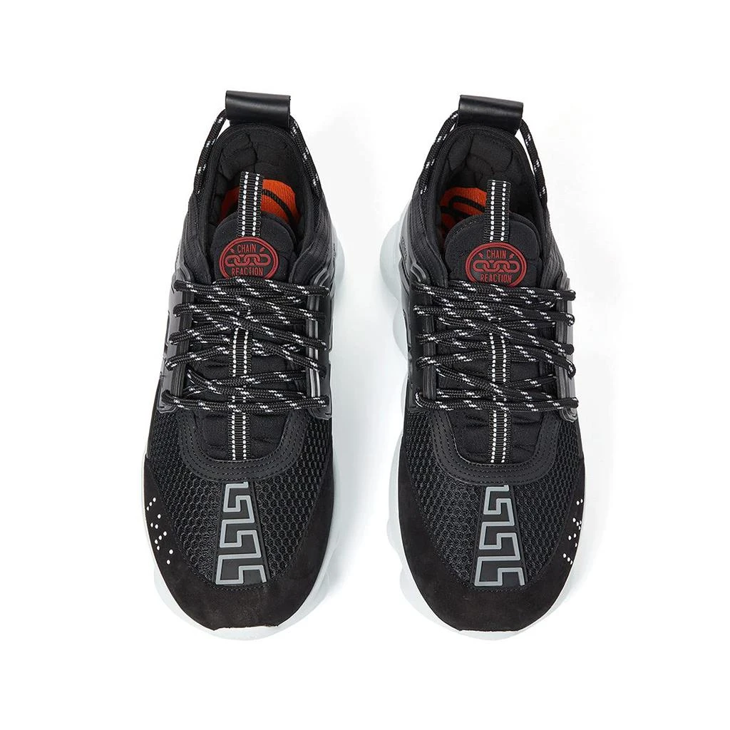 商品Versace|Chain Reaction Mix Fabric Sneaker,价格¥3829,第4张图片详细描述
