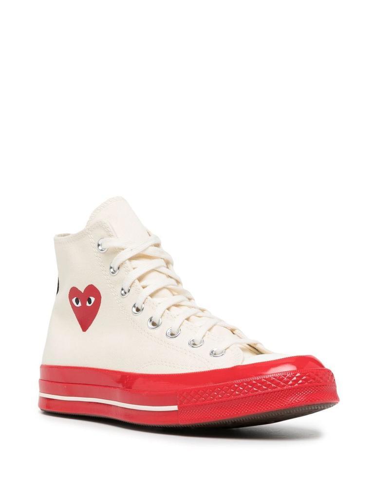 商品Comme des Garcons|COMME DES GARÇONS Chuck Taylor high-top sneakers,价格¥945,第5张图片详细描述