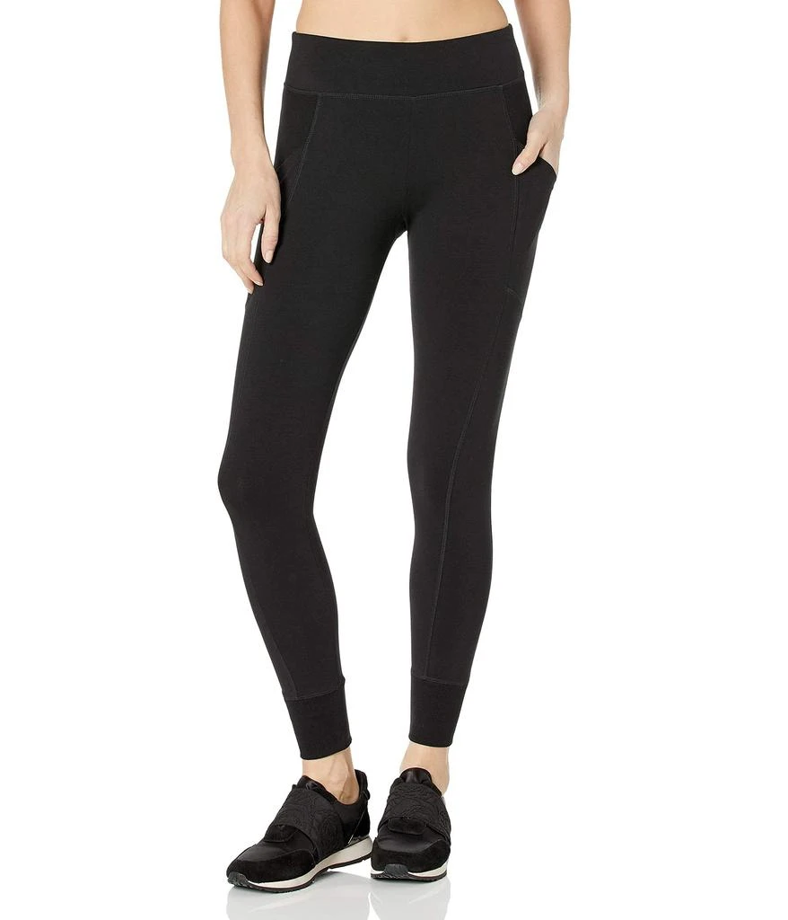 商品Calvin Klein|Premium Performance Double Waistband Moisture Wicking Legging (Standard and Plus),价格¥367,第1张图片