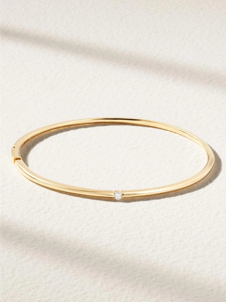 商品Persée|Zeus Small 18k 黄金钻石手镯,价格¥34534,第1张图片