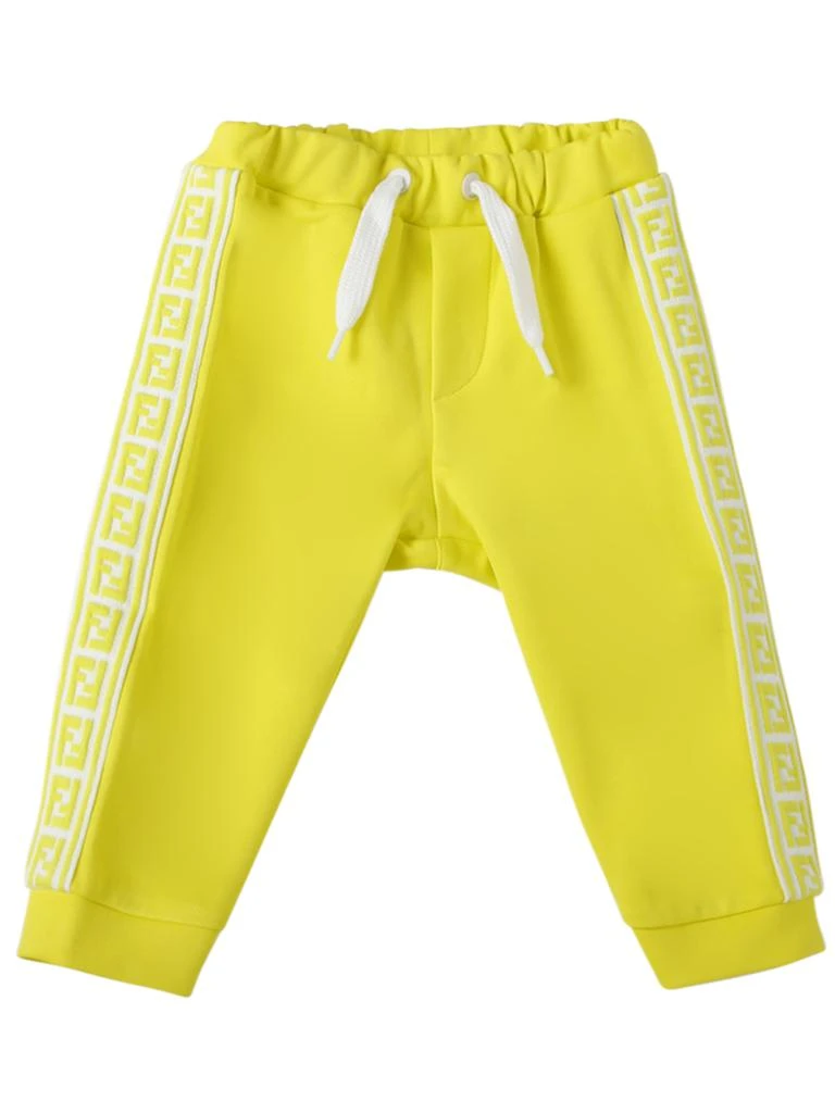 商品Fendi|Kid's Ff Logo Stripe Track Pants,价格¥2224,第1张图片