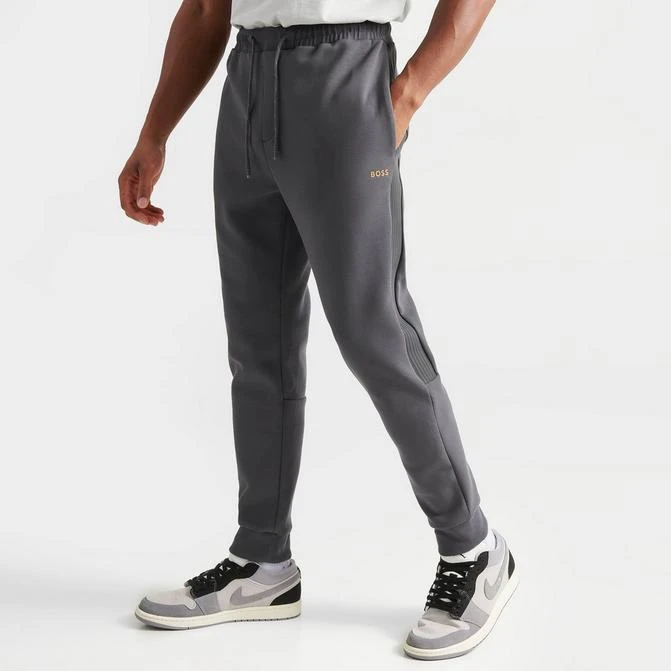 商品Hugo Boss|Men's Hugo Boss Hadiko Cotton-Blended Track Pants,价格¥1164,第1张图片