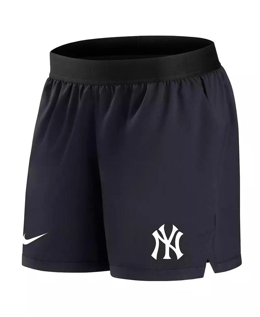 商品NIKE|Women's Navy New York Yankees Authentic Collection Team Performance Shorts,价格¥285,第2张图片详细描述