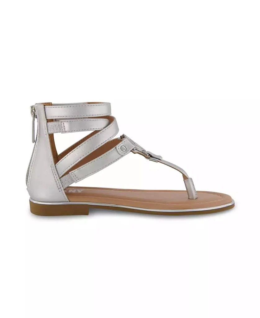 商品DKNY|Little Girls Gladiator Thong Sandals,价格¥224,第2张图片详细描述