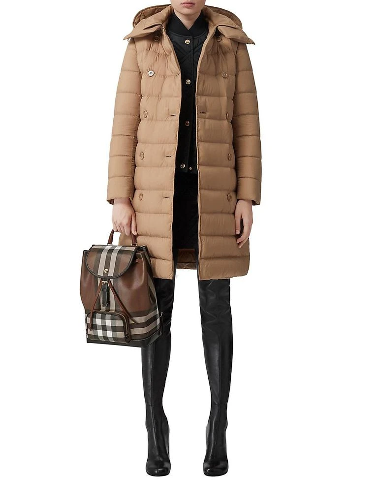 商品Burberry|Ashwick Belted Hooded Puffer Coat,价格¥11619,第2张图片详细描述