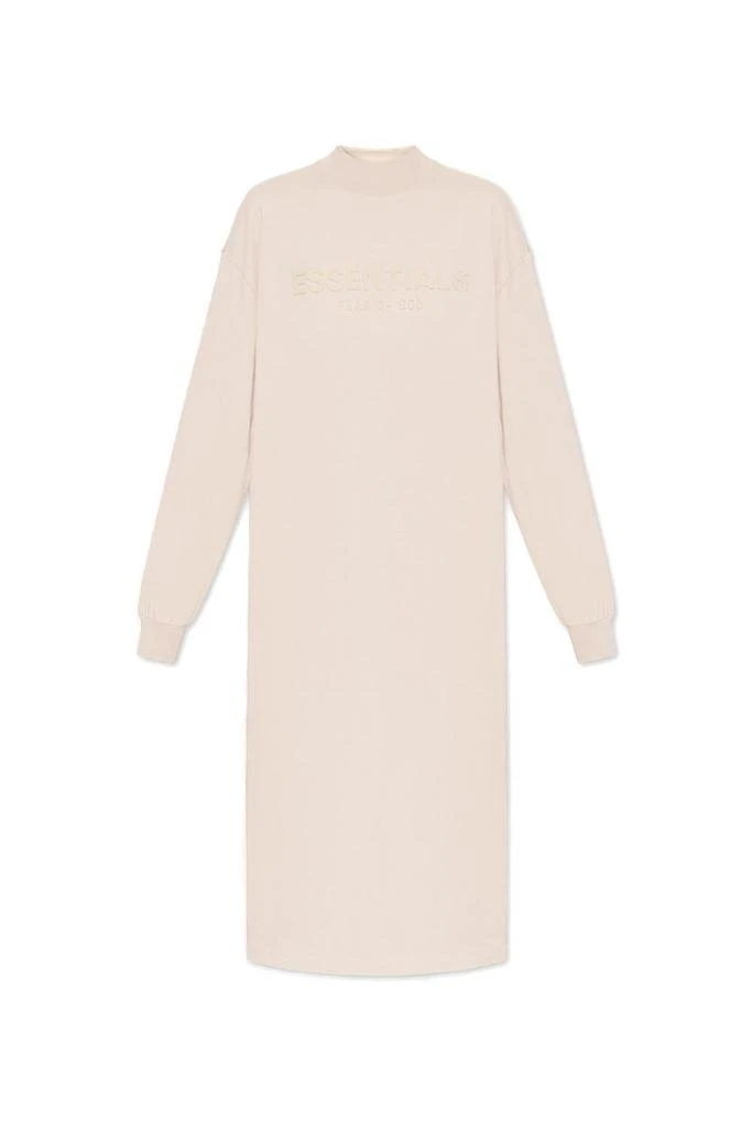 商品Essentials|Fear Of God Essentials Logo Printed Long-Sleeved Dress,价格¥502,第1张图片