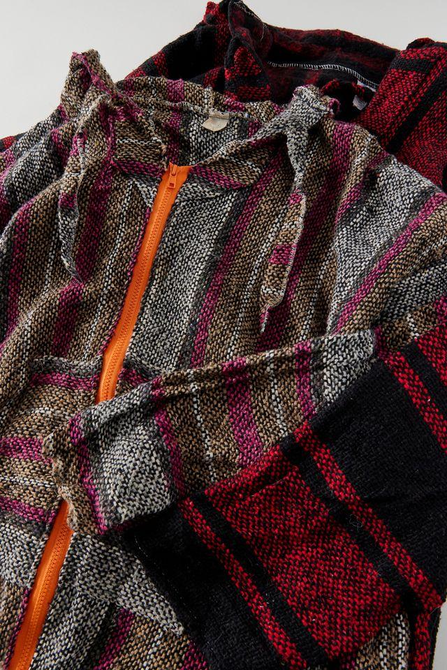 Urban Renewal Remade Woven Zip-Up Hooded Jacket商品第2张图片规格展示