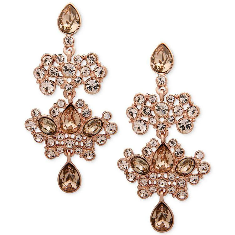 商品Givenchy|Rose Gold-Tone Stone & Crystal Chandelier Earrings,价格¥165,第1张图片