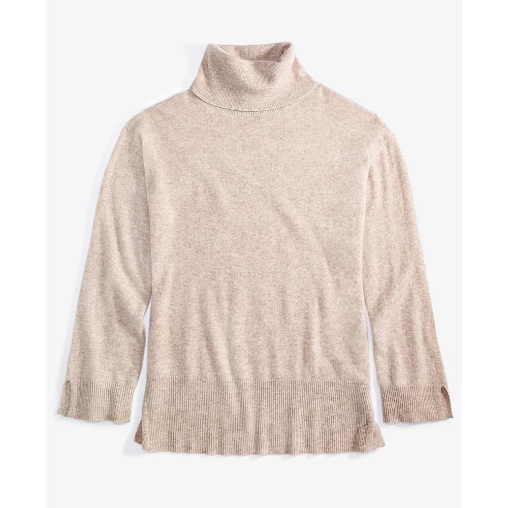 商品Charter Club|Women's 100% Cashmere Turtleneck Split-Hem Sweater, Created for Macy's,价格¥552,第4张图片详细描述