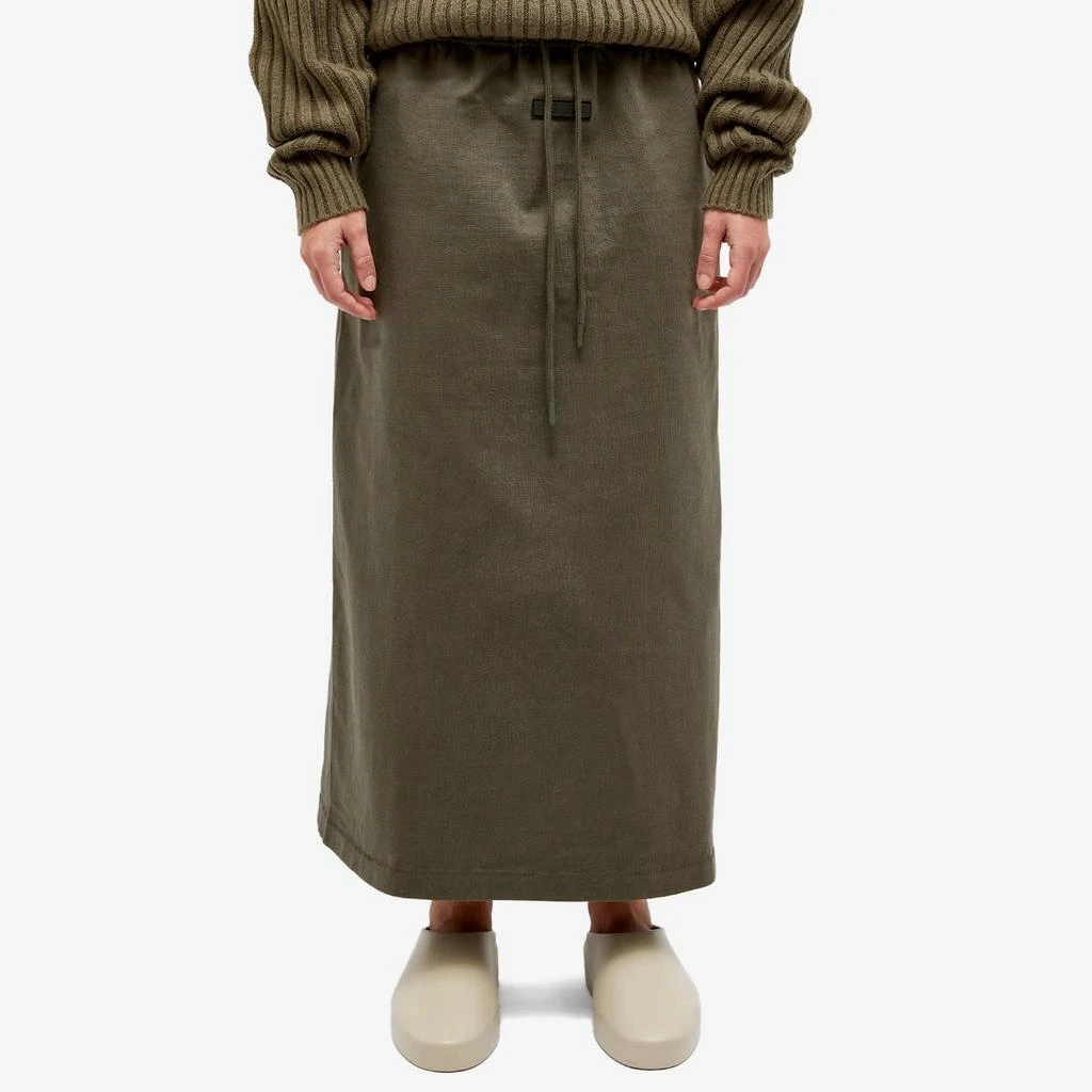 商品Essentials|Fear of God ESSENTIALS Long Skirt - Ink,价格¥337,第2张图片详细描述