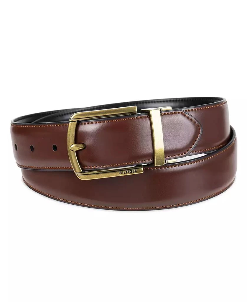 商品Tommy Hilfiger|Men's Reversible Textured Stretch Casual Belt, Created for Macy's,价格¥314,第5张图片详细描述